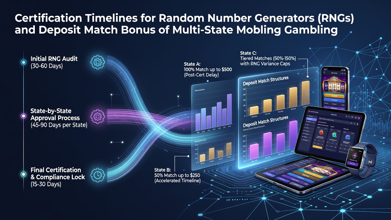 RNG certification testing equipment used in mobile casino compliance labs